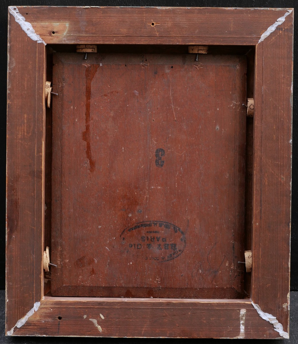 Francis Garat, Portrait Of A Little Girl In A White Dress (loulou)-photo-1