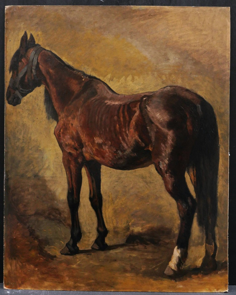 Heinrich Ludwig Christian Dietrich Winter, Brown Horse Three-quarter Back-photo-4