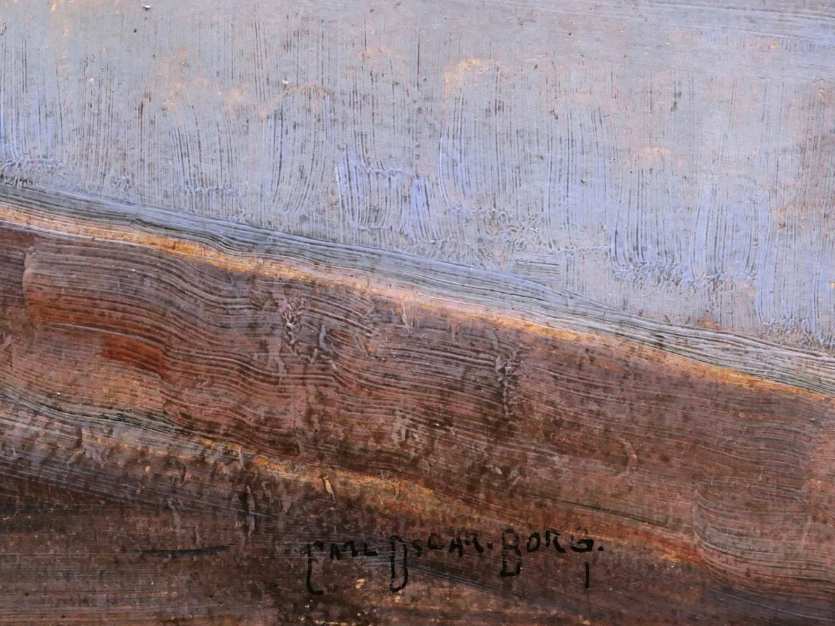 Carl Oscar Borg, View Of Toledo In Spain-photo-4