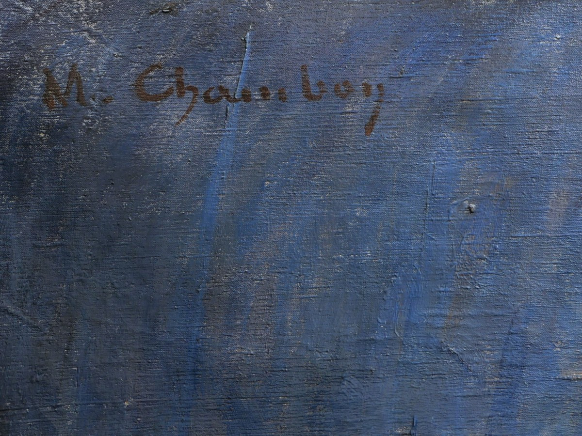 Marius CHAMBON, Madame Chambon au bracelet (GRAND FORMAT)-photo-3