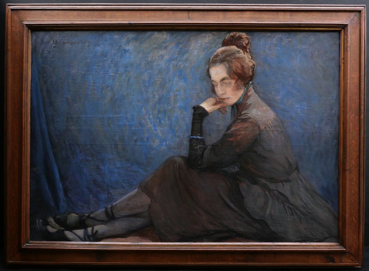 Marius Chambon, Madame Chambon With A Bracelet (large Format)-photo-4