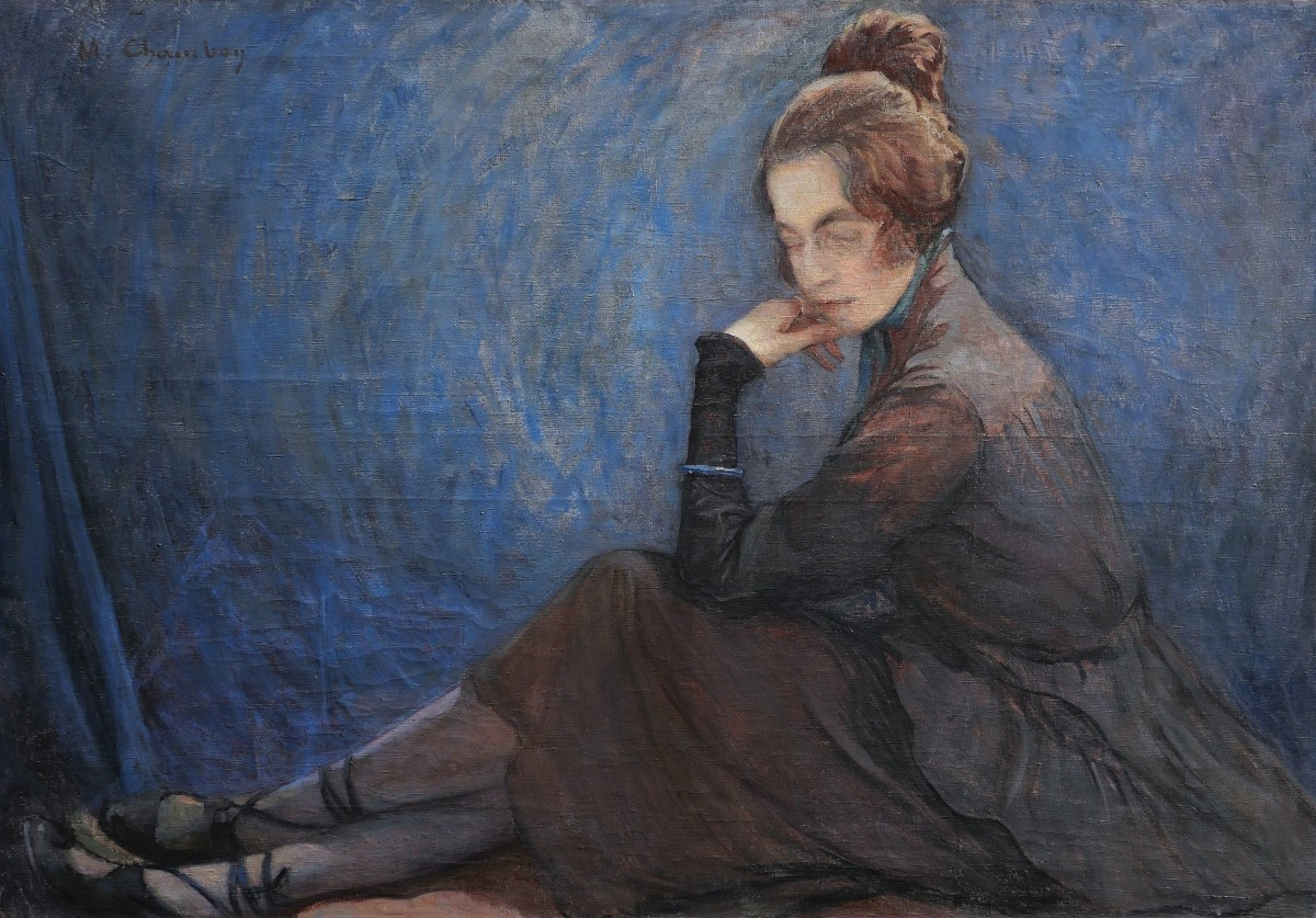 Marius CHAMBON, Madame Chambon au bracelet (GRAND FORMAT)