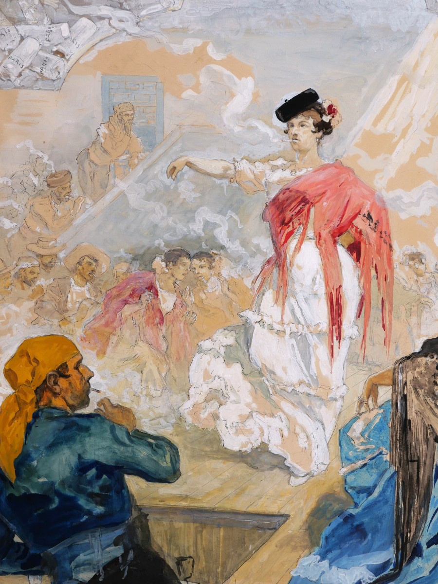 Daniel URRABIETA ORTIZ y VIERGE, dit Daniel VIERGE, Los Cigarillos Paris son los mejores-photo-4