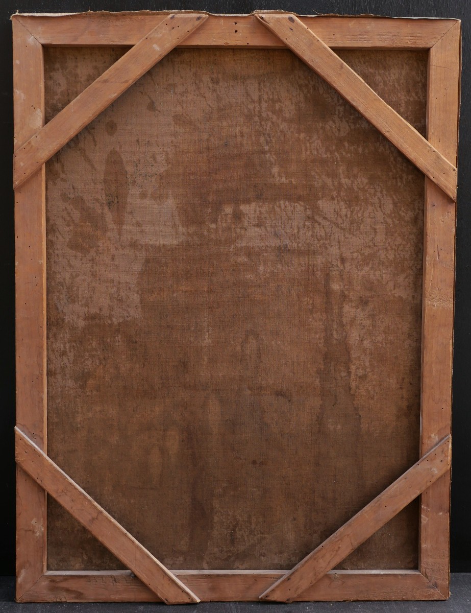 Jeanne DEVOISINS, Femme à l'éventail assise dans un Parc à Plaisance en Italie-photo-2