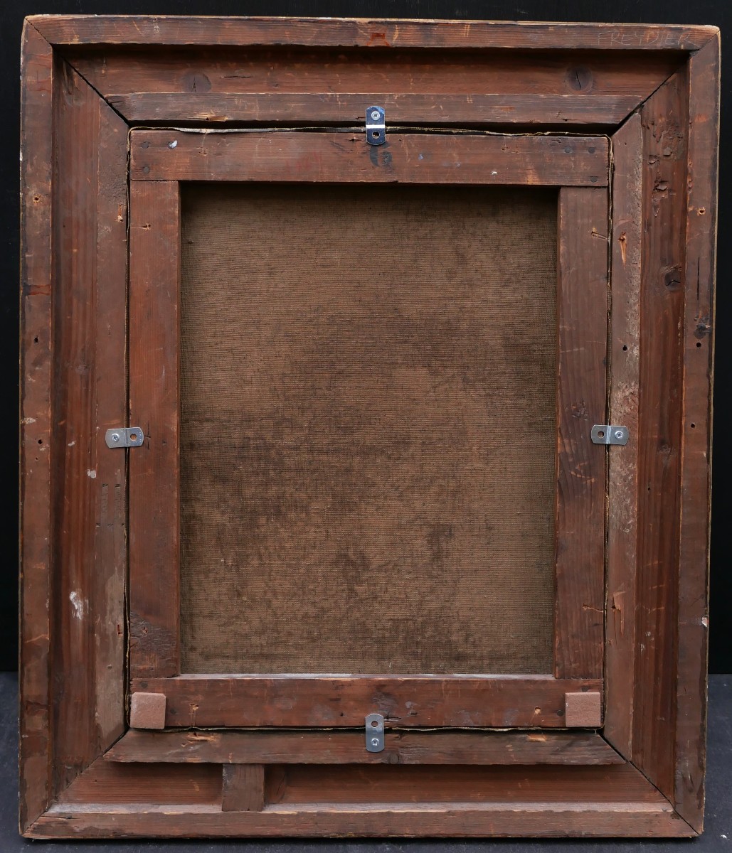 V. Freydier, Young Woman In A Field Of Flowers-photo-3