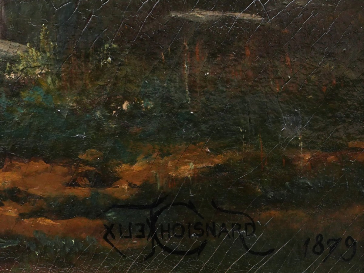 Félix Choisnard, Romantic View Of The Château De La Madeleine In Saint-rémy-les-chevreuse-photo-4