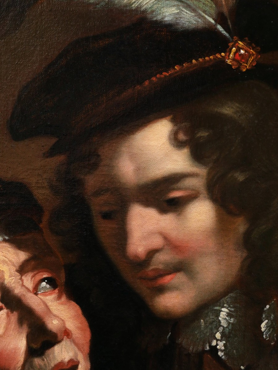 Attribué à Jürgen OVENS,  L'Entremetteuse-photo-1