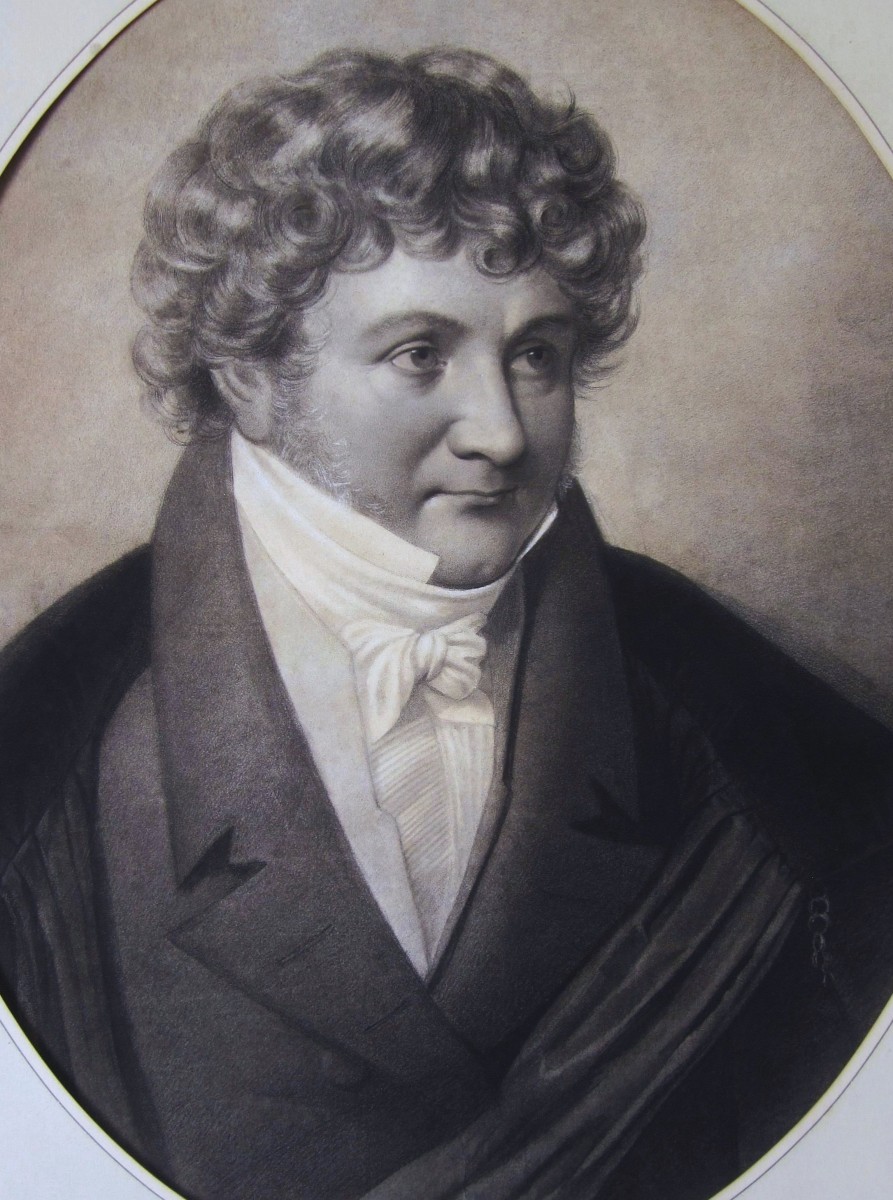 École FRANÇAISE du début du XIXème siècle, Portrait d'homme-photo-2