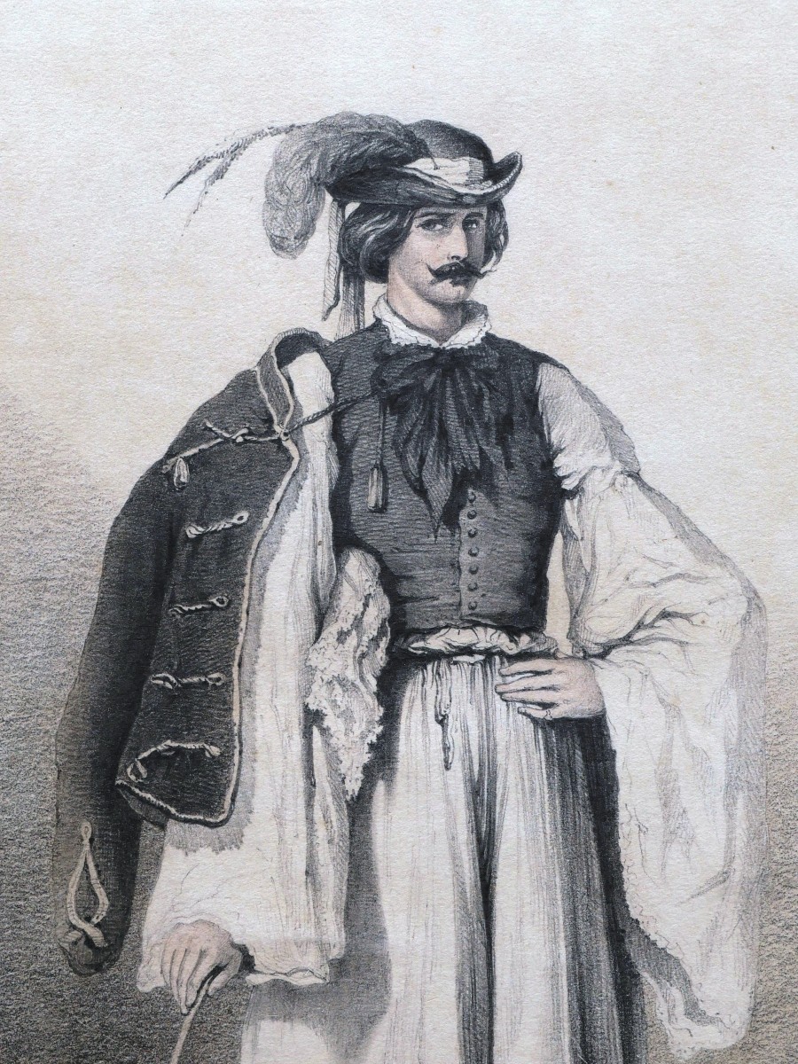 École FRANÇAISE, d'après Théodore VALERIO, Fermier du Comitat d'Hevés (Hongrie)-photo-2