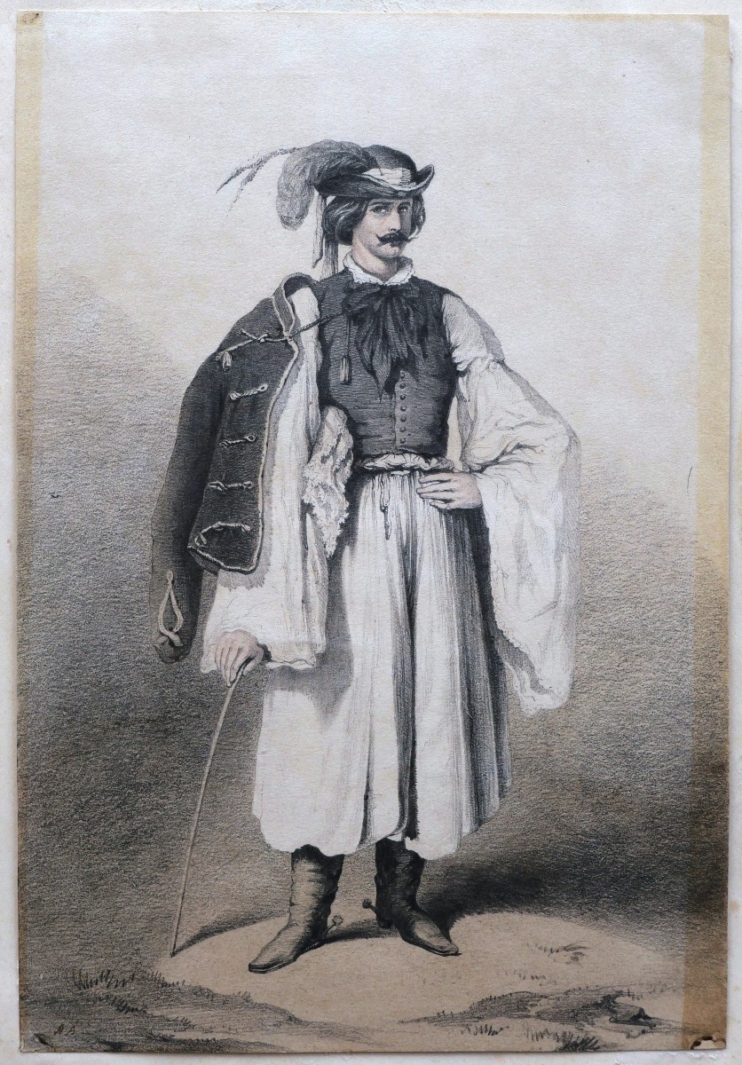 École FRANÇAISE, d'après Théodore VALERIO, Fermier du Comitat d'Hevés (Hongrie)-photo-4