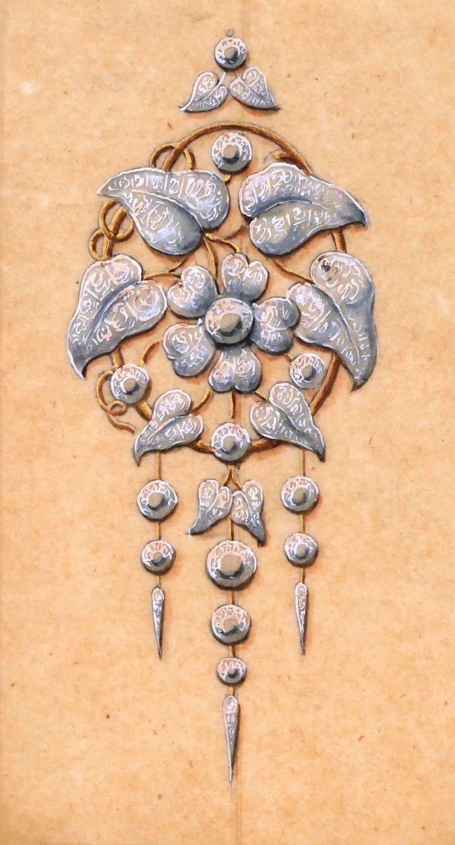 École FRANÇAISE du XIXème siècle, Quatre projets de bijoux-photo-4