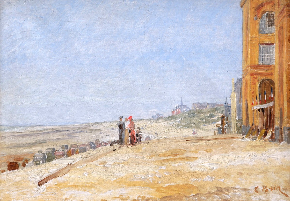 émile Léon Quentin Brin, Known As émile Quentin-brin, The Beach At Berck