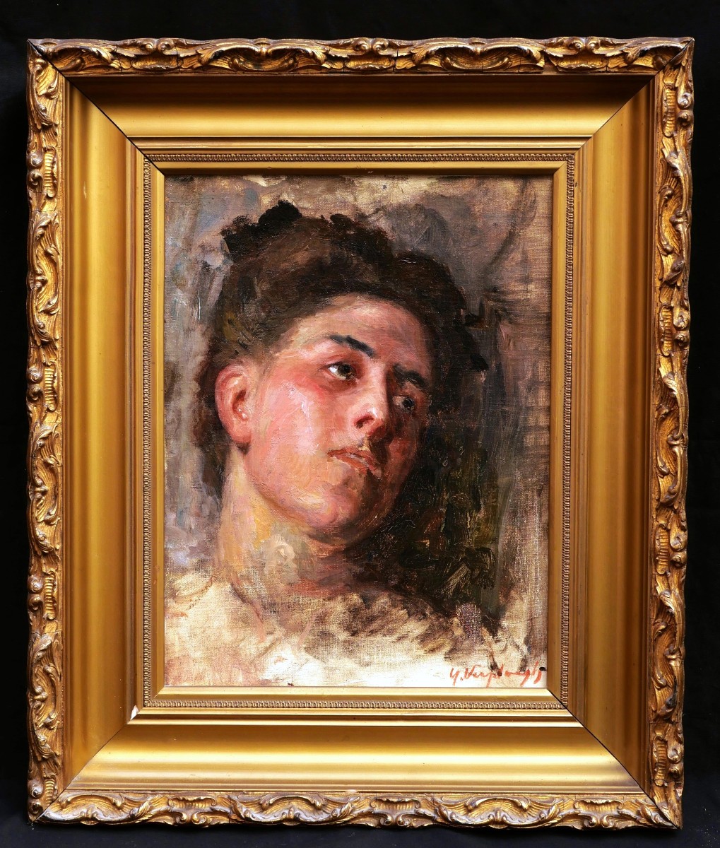 Yone Verploegh, Portrait Of A Woman In Bottom View-photo-3