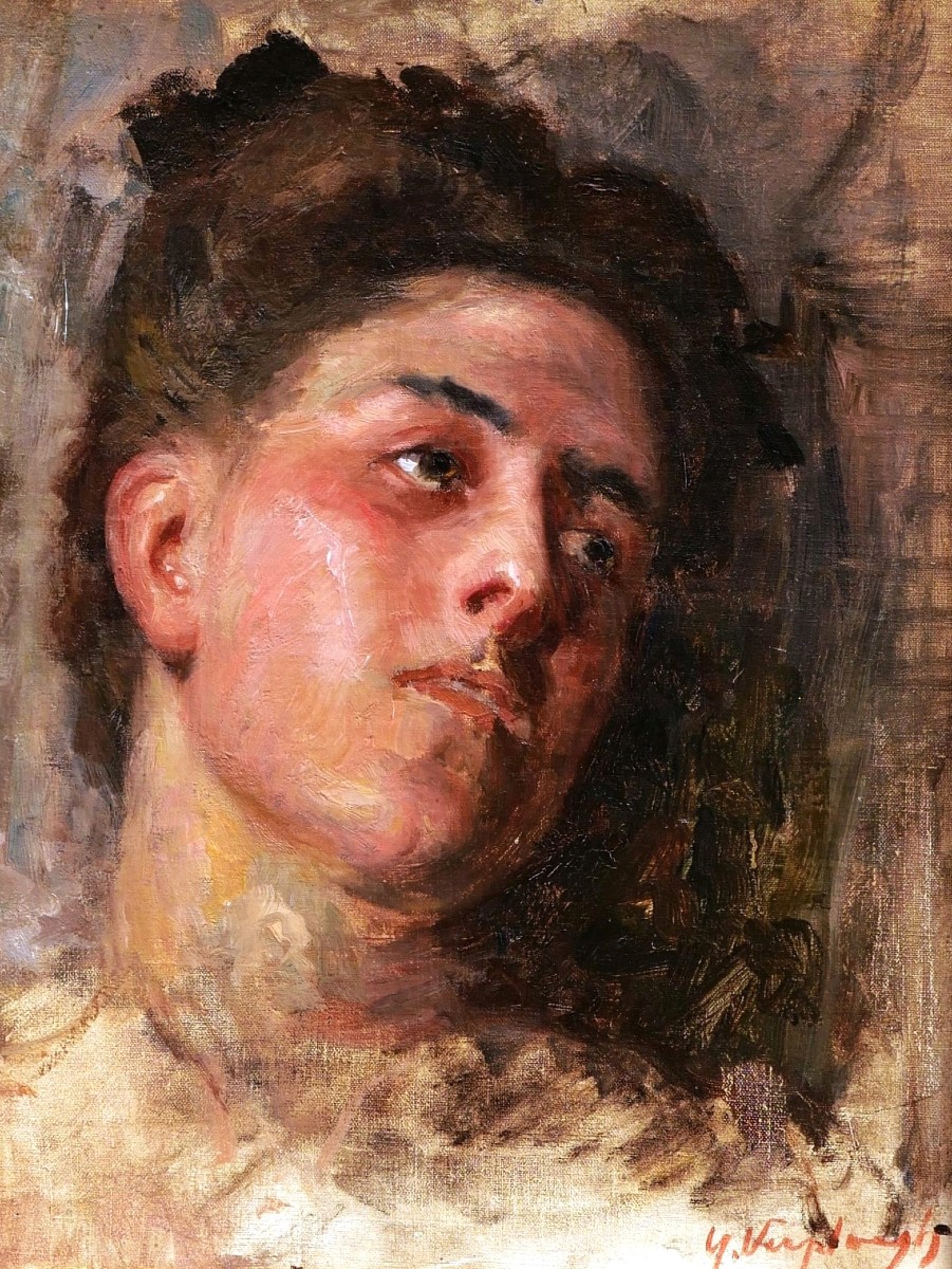 Yone Verploegh, Portrait Of A Woman In Bottom View
