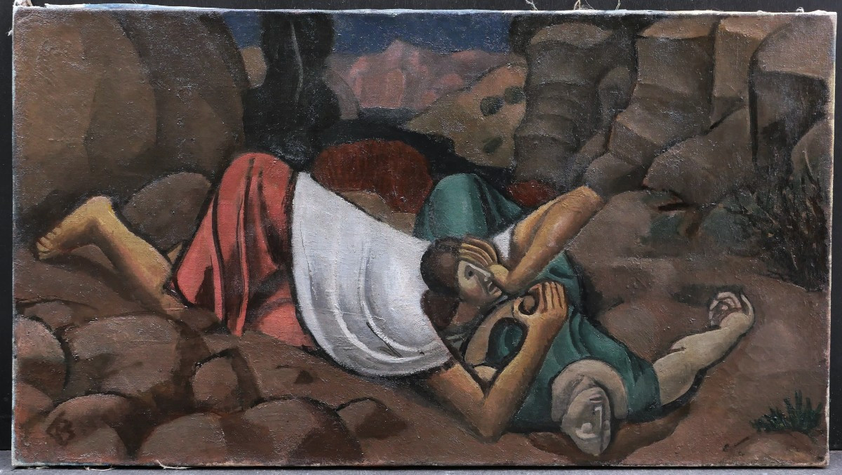 Louis Marius BOUQUET, Abel et Caïn-photo-4