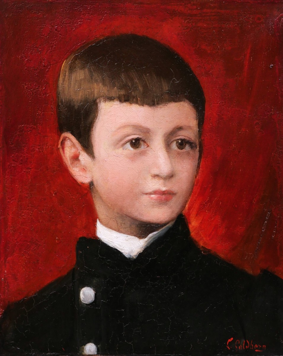 Léon GOLDBERG, Portrait d'enfant