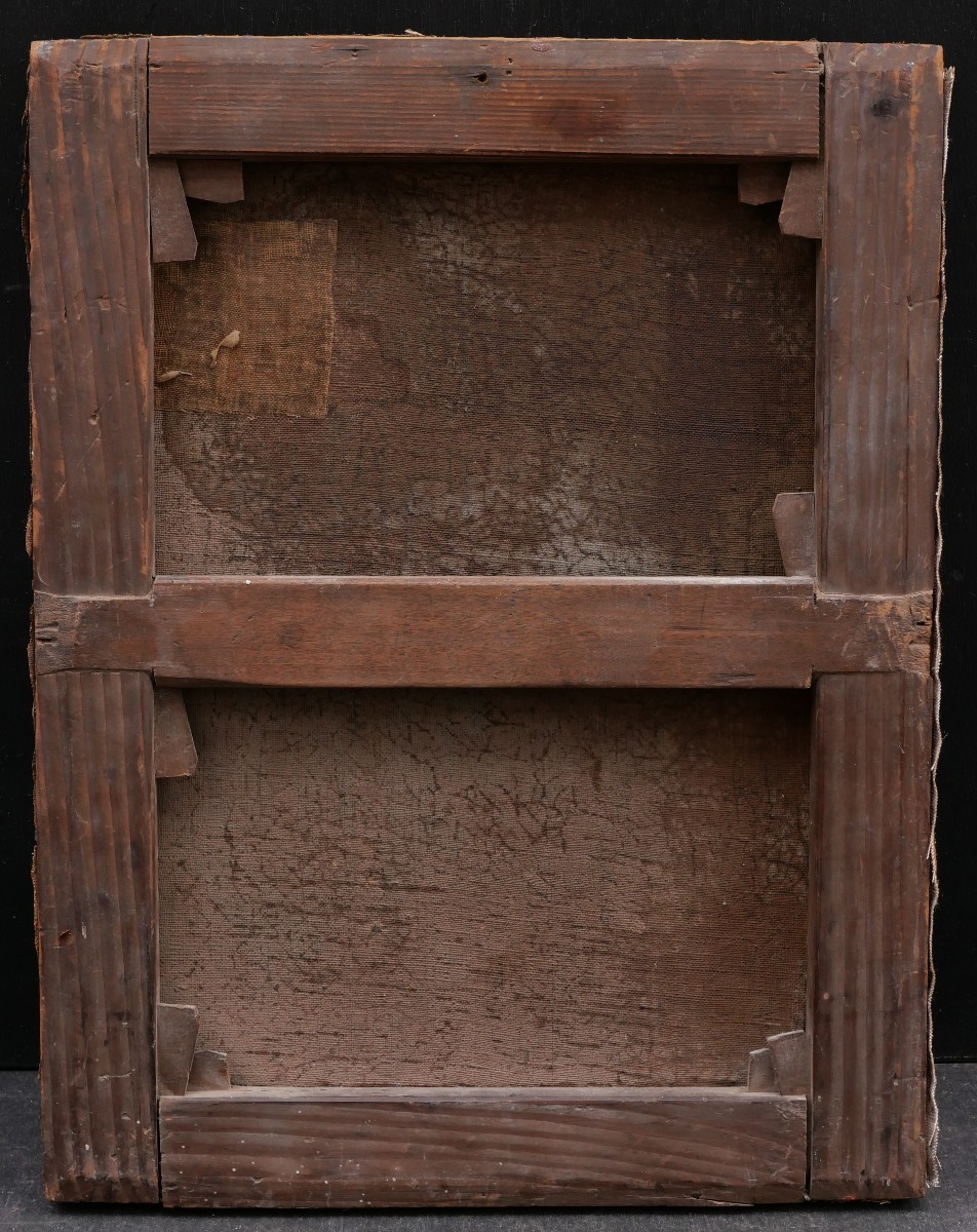 École FRANÇAISE circa 1830 - 1840, Petit jacquet mendiant sur la route de Compostelle-photo-1