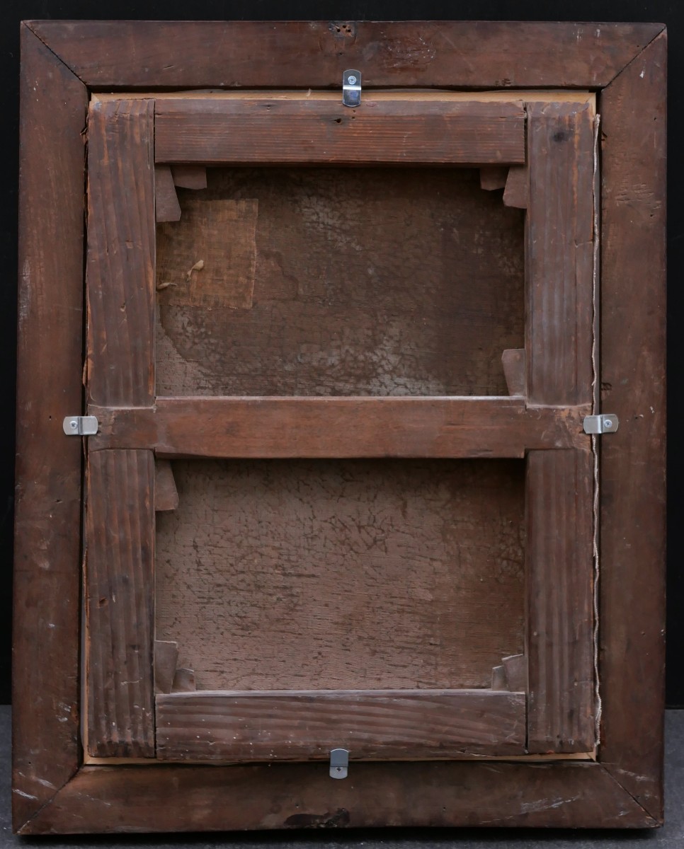 École FRANÇAISE circa 1830 - 1840, Petit jacquet mendiant sur la route de Compostelle-photo-2