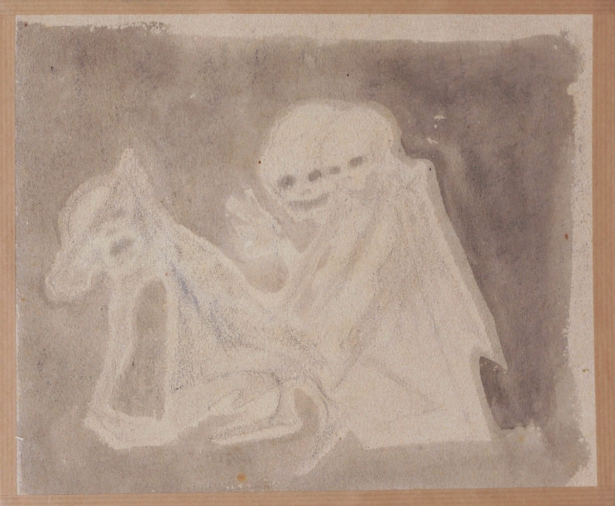 German School In 1902, Attributed To Eduard Einschlag, Der Recordmann-photo-2