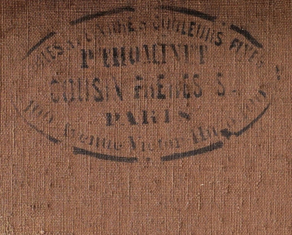 Emilio Della Sudda, View Of The Outbuildings Of The Château De Liancourt In The Oise-photo-2