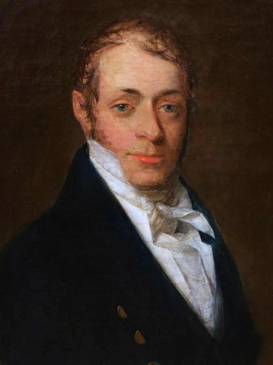 French School, Early 19th Century, Circle Of Louis Léopold Boilly, Portrait Of A Man-photo-2