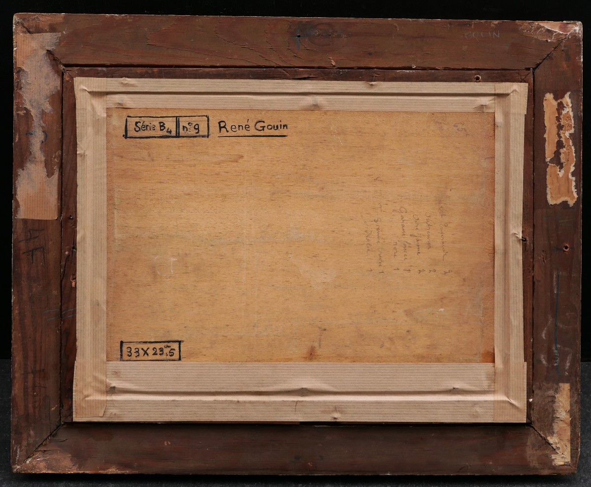 René Albert Raphaël Gouin, View Of The Auteuil District In Paris-photo-2