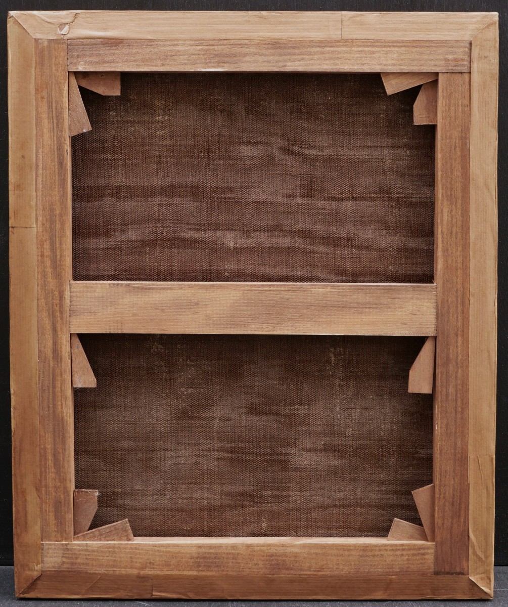 École FRANÇAISE du XIXème siècle, Portrait de petite fille au ruban rose-photo-1