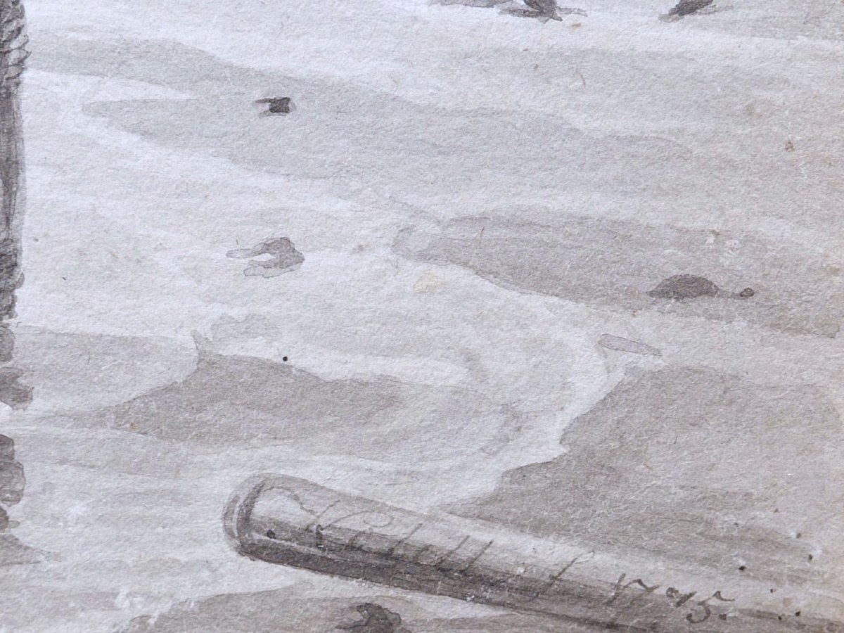 Hendrik KOBELL, Bord de mer animé-photo-1