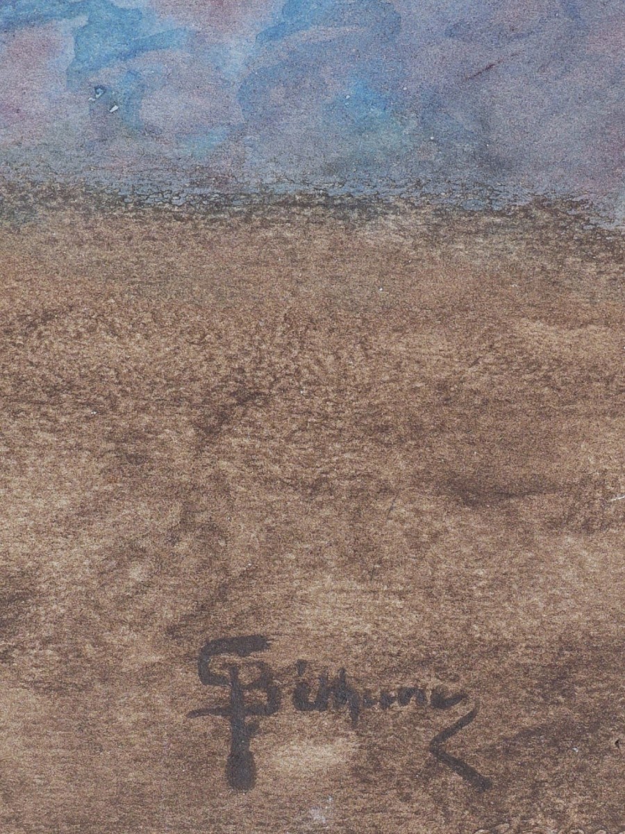 Gaston Henry BÉTHUNE, Femme vêtue à la japonaise-photo-4