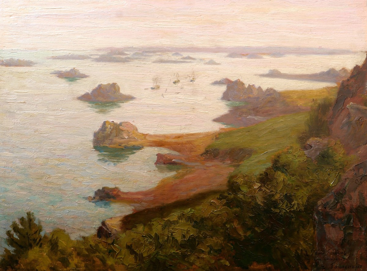 Émile Eugène FAUCONNIER, La Baie de Morlaix