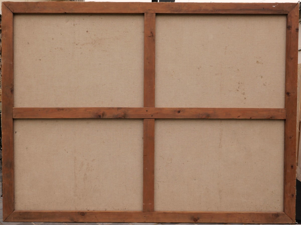 Jacob Henricus MARIS, La Muse à Naintré (Le Chat Noir) TRES GRAND FORMAT-photo-4