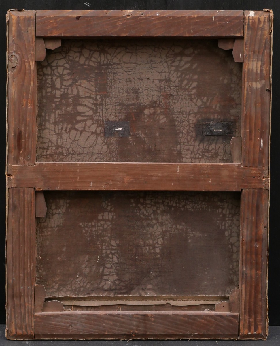 École FRANÇAISE du XIXème siècle, circa 1830, Portrait de femme brune coiffée « à la girafe »-photo-4