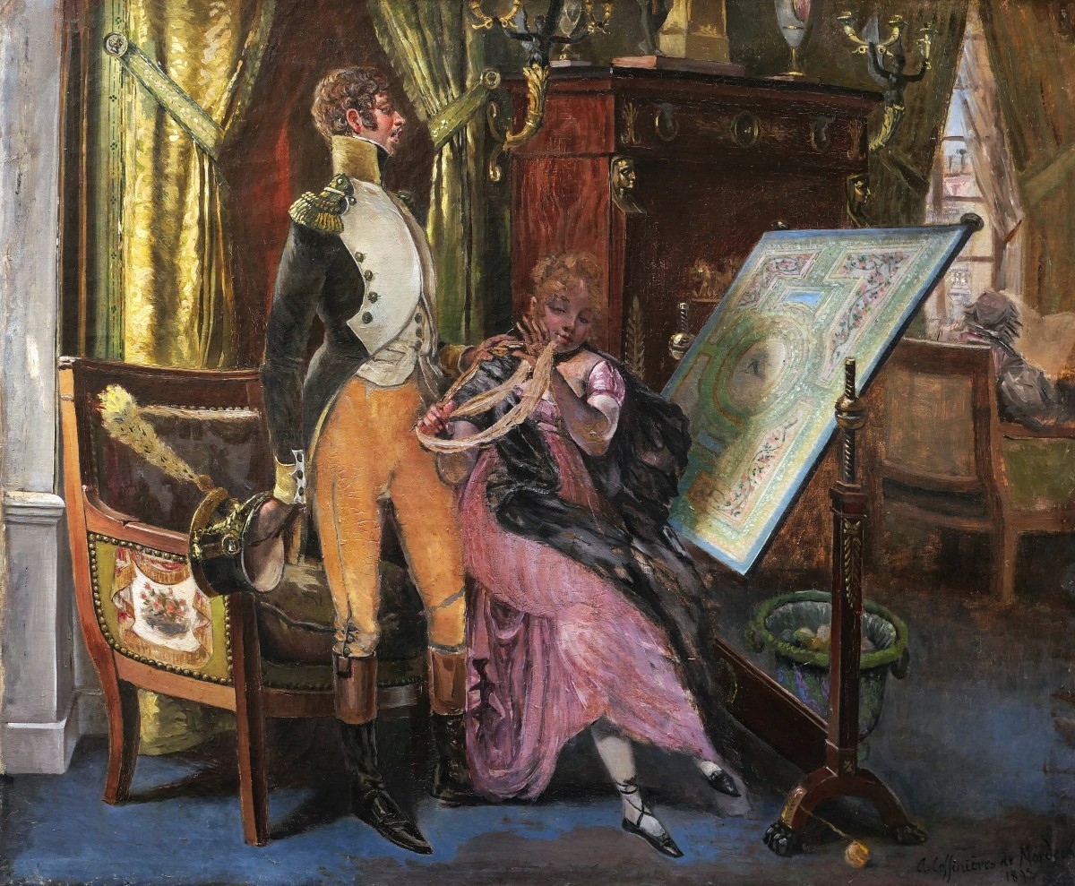 André François Joseph Coffinières De Nordeck, The Gallant Soldier