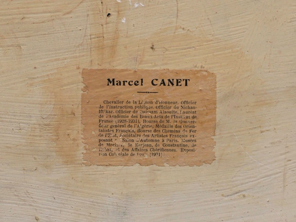 Marcel Canet, Kabyle Woman From Algeria Preparing A Meal-photo-3