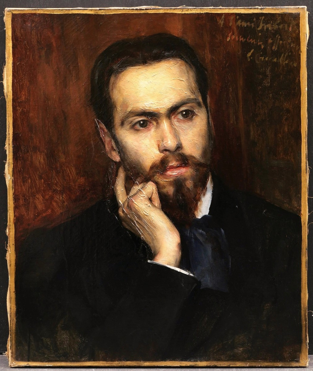 Léon Pierre Chevallier, Portrait Of A Man (louis Imbert)-photo-1