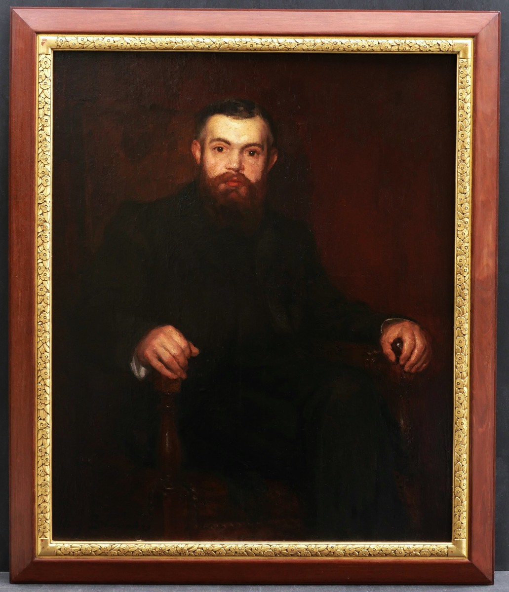 Henry Marie Auguste Brémond, Portrait Of A Seated Man (large Format)-photo-1