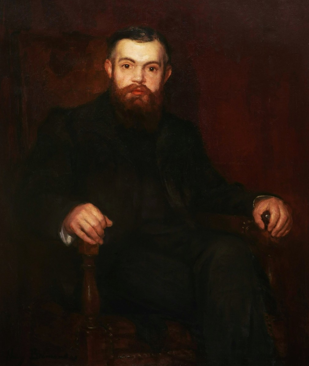 Henry Marie Auguste Brémond, Portrait Of A Seated Man (large Format)