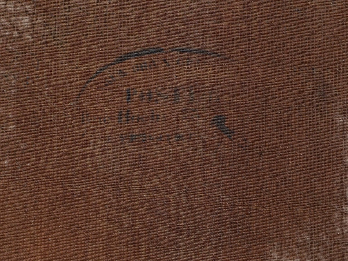 Georgina d'HÉBÉCOURT, d'après Eugène FLANDIN, Paysage d'Alger devant la Mosquée d'Ali Bitchin-photo-4