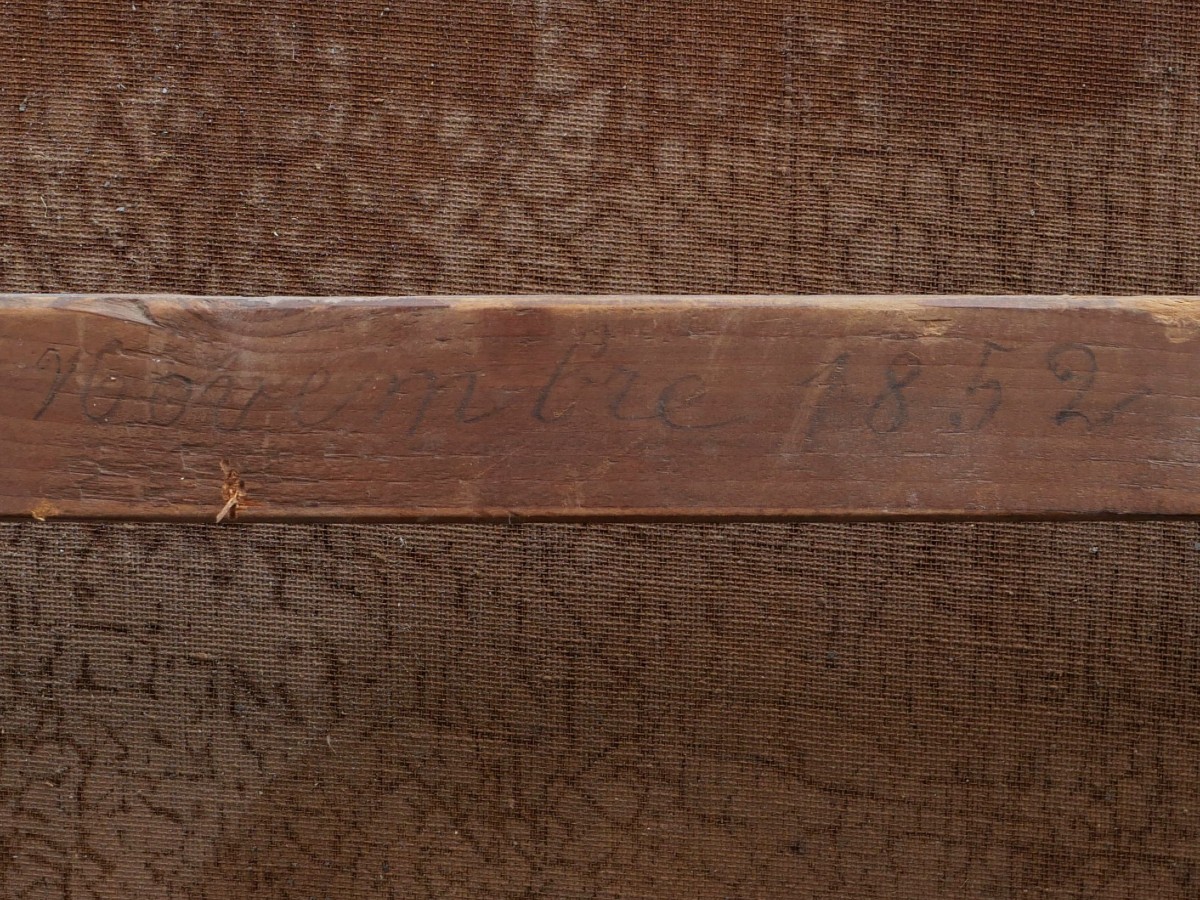 Georgina d'HÉBÉCOURT, d'après Eugène FLANDIN, Paysage d'Alger devant la Mosquée d'Ali Bitchin-photo-5