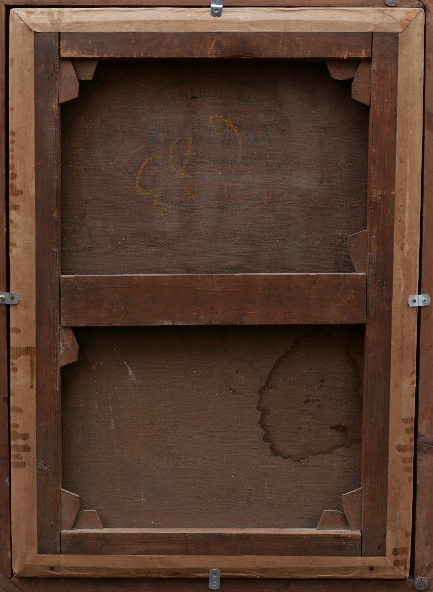 Attribué à Alice PIKE BARNEY, Portrait de Rachel (ou autoportrait ?)-photo-2