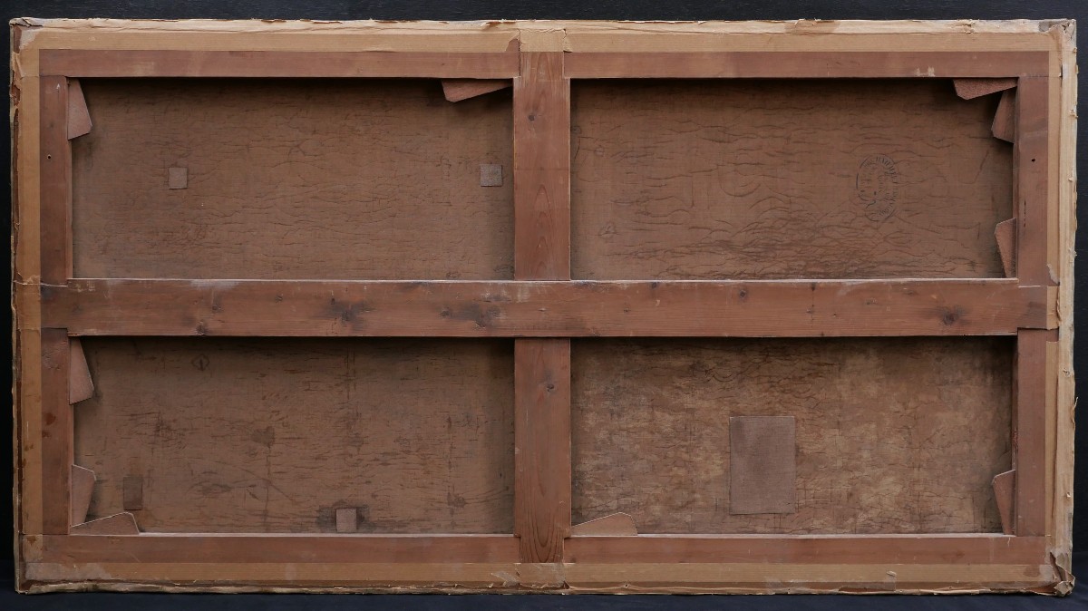 Paul Émile Léon PERBOYRE, La Bataille de Leipzig (GRAND FORMAT)-photo-5