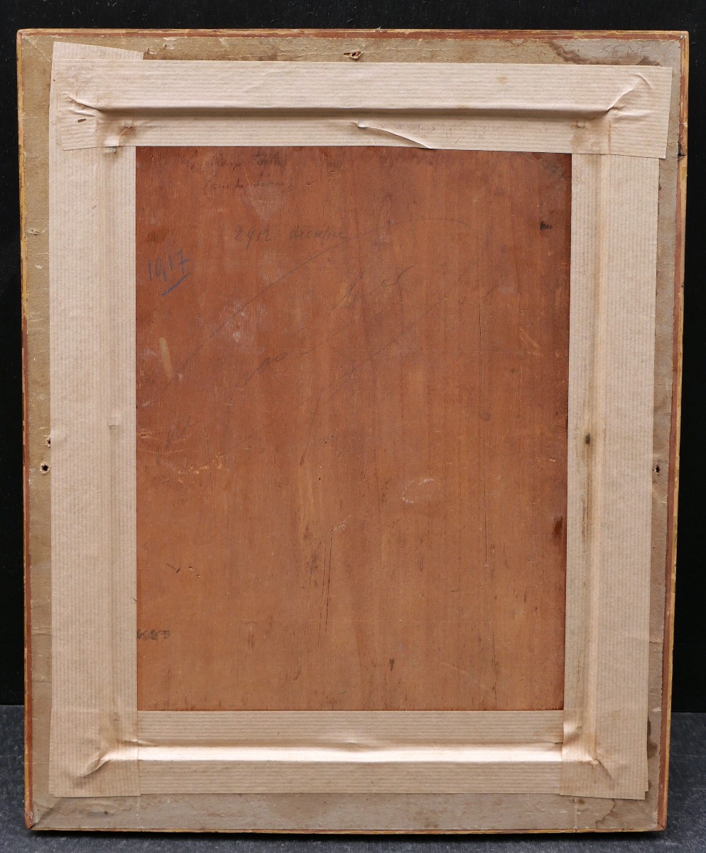 Henry SENÉ, Toits de Paris sous la neige, Rue de Sèvres (tableau)-photo-4