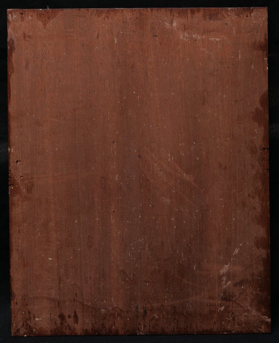 Marguerite Charlotte RIBAUT, Femme au livre endormie sur son fauteuil, tableau de portrait-photo-2