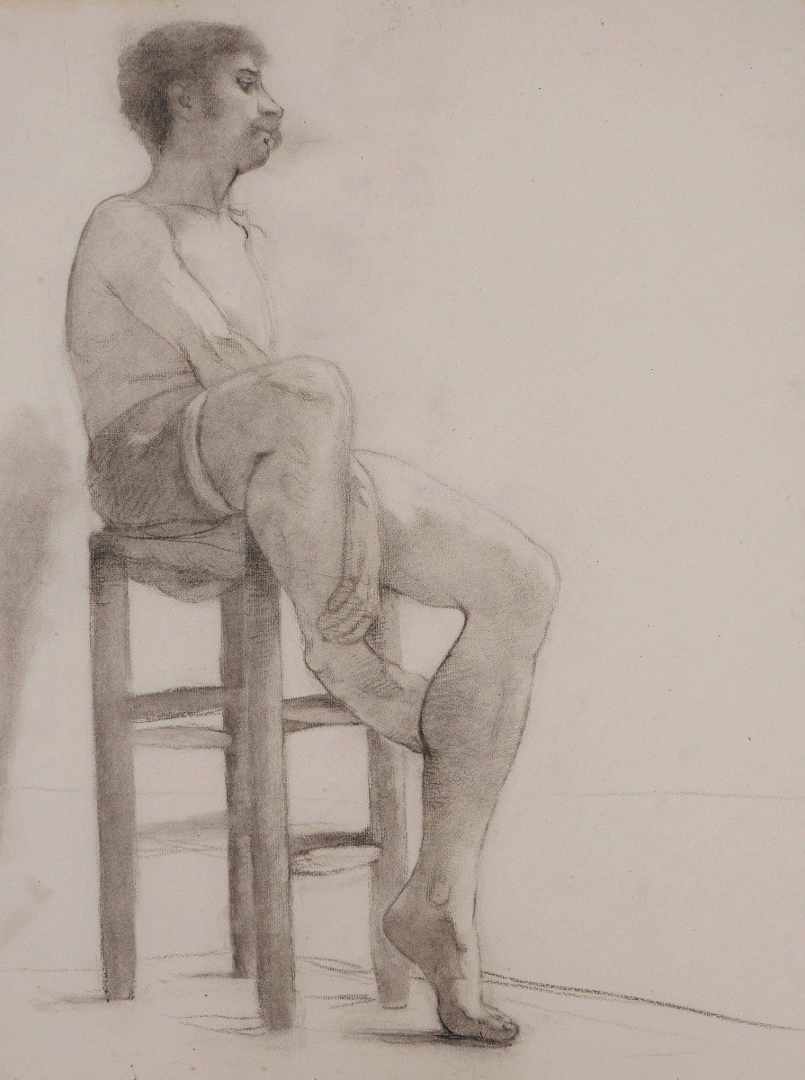 Laetitia Doumichaud, Studies Of Naked Men-photo-4