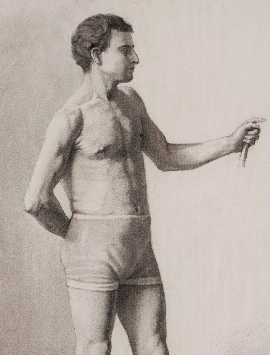 Laetitia Doumichaud, Studies Of Naked Men-photo-5