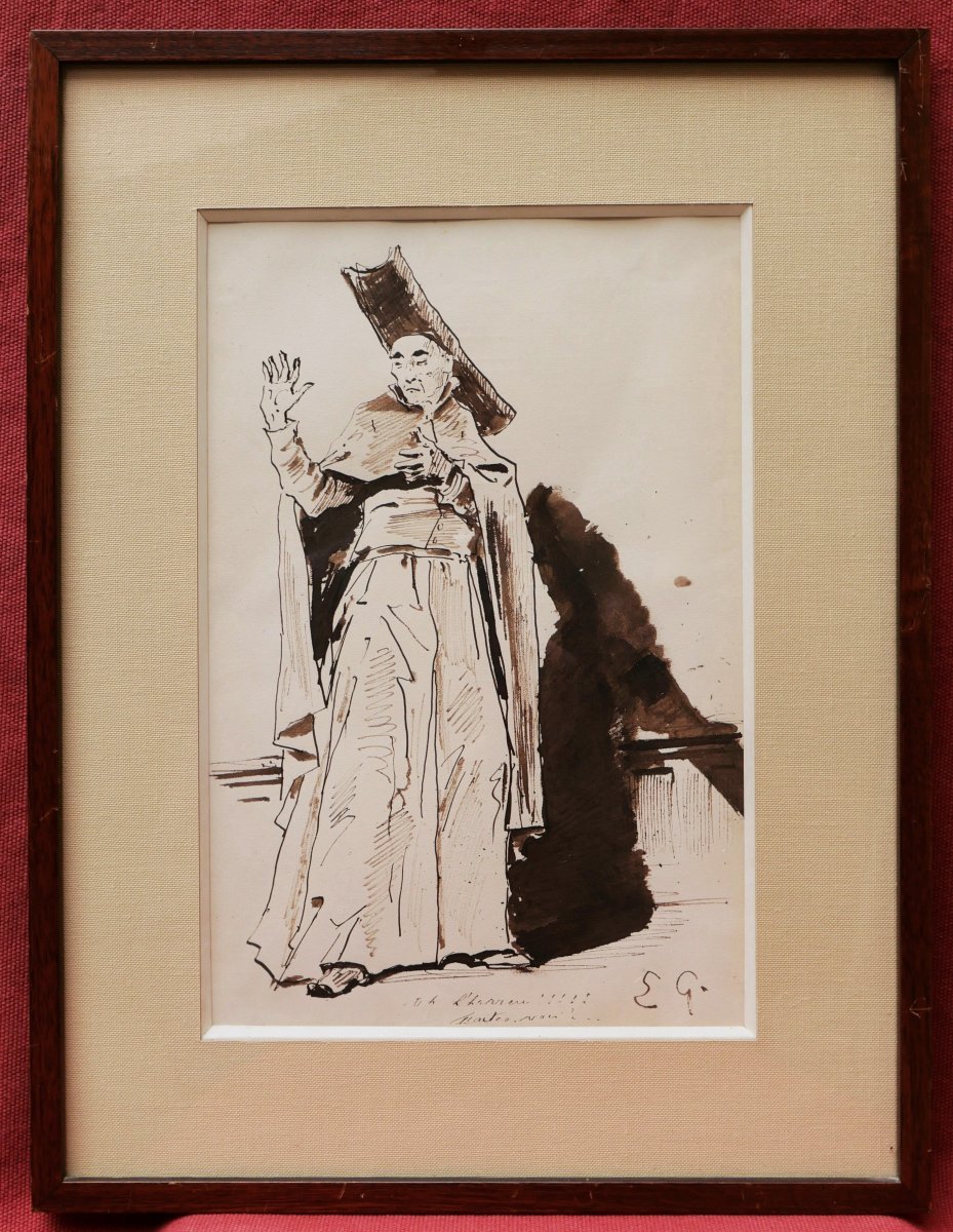 Pierre François Eugène GIRAUD, Projets de costumes pour le théâtre-photo-4