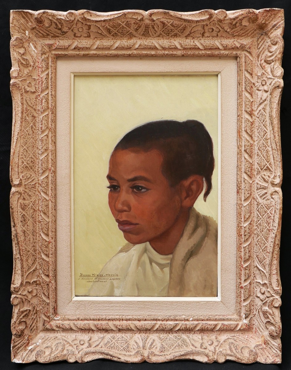Yvonne Kleiss-herzig, Portrait Of A Child From Algeria-photo-1