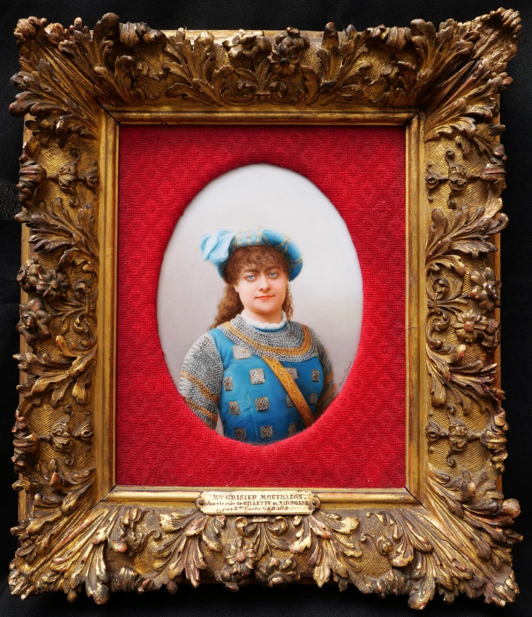 Émilie GÉRARD, Portrait de Marie GRISIER-MONTBAZON en Gillette de Narbonne