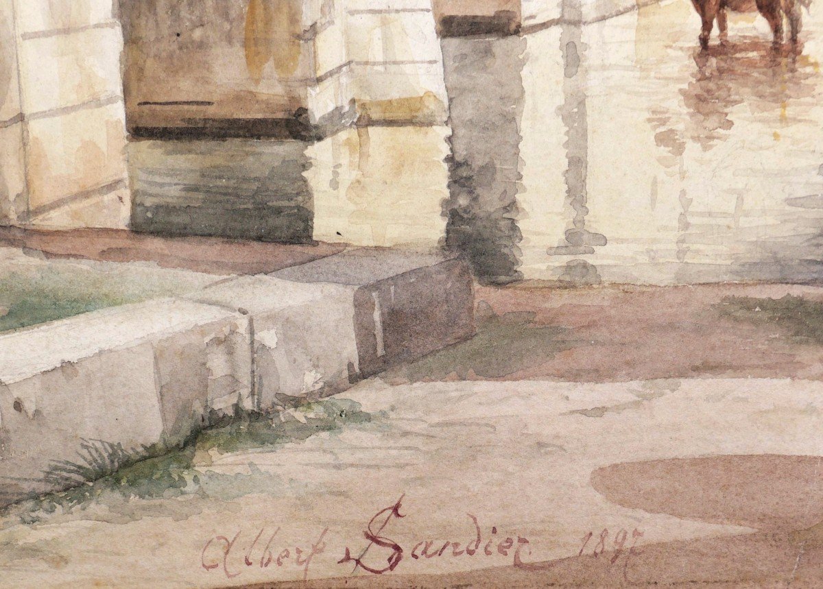 Albert Sandier, The Hospital Bridge In Dijon-photo-4