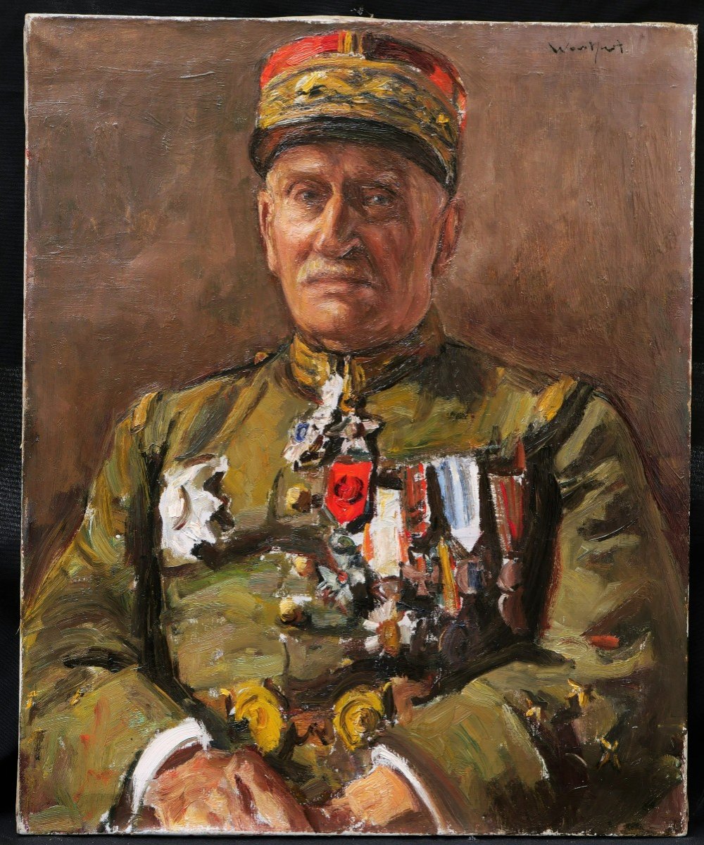 Marius Woulfart, Portrait Of General Julien Sosthène Dufieux-photo-4